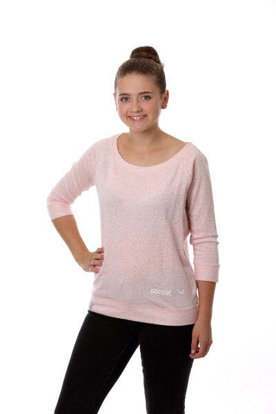Sabrina Te.Shirt cream heather pink - Bild 1